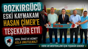 Bozkırgücü’nden Hasan Çimer’e Duygu Dolu Veda: “Kadifeye Sarılmış Çelik”