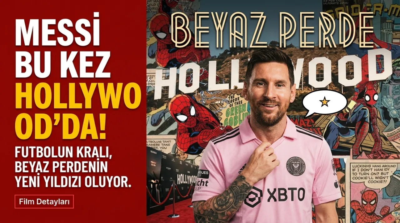 Messi Bu Kez Sahada Değil, Spider-Man’in Yanında!
