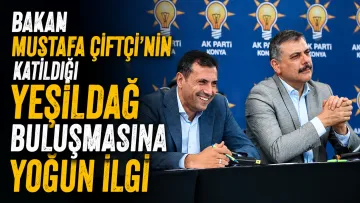Bakan Mustafa Çiftçi’nin Katıldığı Yeşildağ Buluşmasına Yoğun İlgi