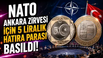 Darphane’den NATO Zirvesine Özel Tedavül Hatıra Parası