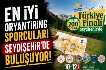 Anadolu Yıldızlar Ligi Oryantiring Türkiye Finalleri Seydişehir’de Düzenlenecek