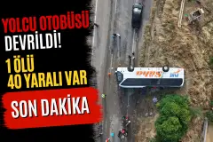 Kırıkkale Kaman Yolunda Feci Otobüs Kazası: Süha Turizm Yolcu Otobüsü Devrildi!