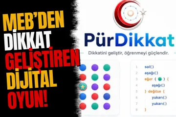MEB'den Odaklanma Sorununa Dijital Çözüm! Eğitim Oyunu 'PürDikkat' EBA'da Erişime Açıldı