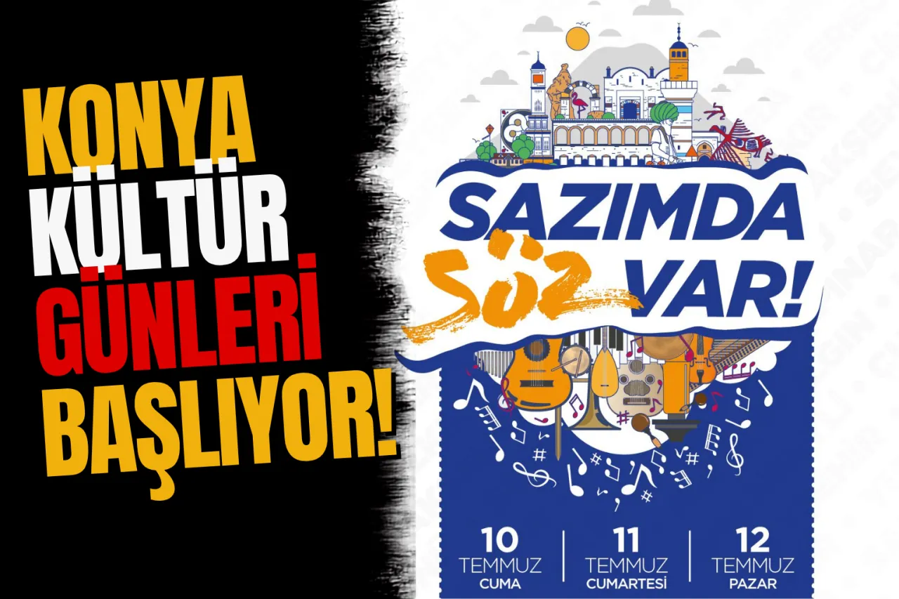 Konyalılar Dikkat! Kültürpark'ta Dev Şölen: 31 İlçe Aynı Çatıda Buluşuyor