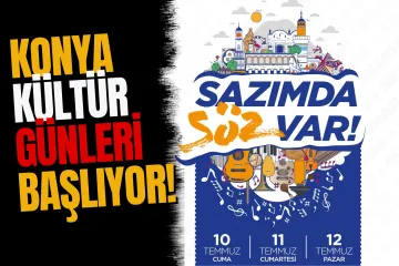 Konyalılar Dikkat! Kültürpark'ta Dev Şölen: 31 İlçe Aynı Çatıda Buluşuyor