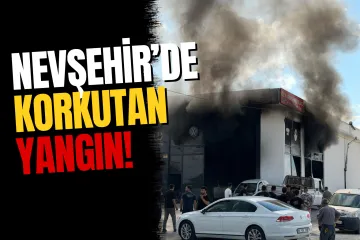 Nevşehir'deki Tamirhane Yangınında Mucize: Kur'an-ı Kerim ve Türk Bayrağı Yanmadı