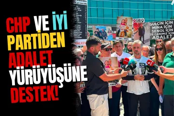 CHP ve İYİ Parti'den Bolu'daki "78 Can İçin Adalet Yürüyüşü"ne Destek