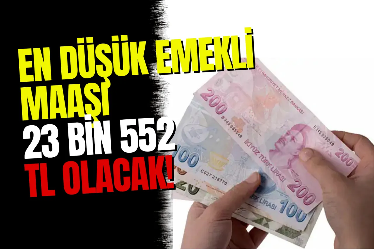 En Düşük Emekli Maaşını 23 Bin 552 TL'ye Çıkaracak Teklif Komisyondan Geçti