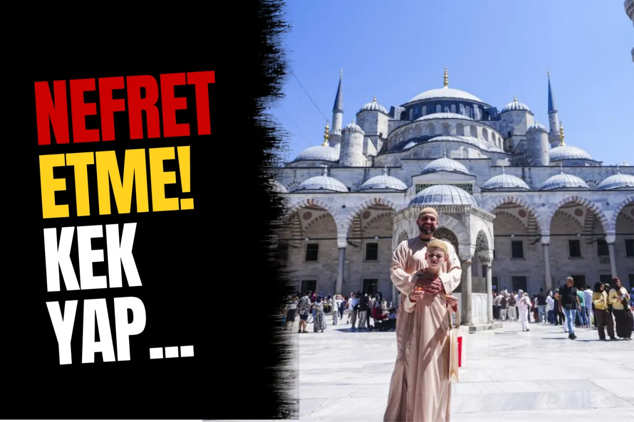 İngiltere'de İslamofobiye Karşı Kek Dağıtan Joshie, Kampanyasını İstanbul'a Taşıdı