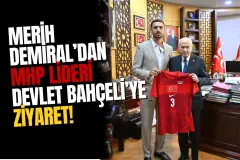 Merih Demiral'dan Siyasilere Ziyaret! Devlet Bahçeli Ve Mustafa Çiftçi Detayı Dikkat Çekti