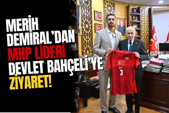 Merih Demiral'dan Siyasilere Ziyaret! Devlet Bahçeli Ve Mustafa Çiftçi Detayı Dikkat Çekti