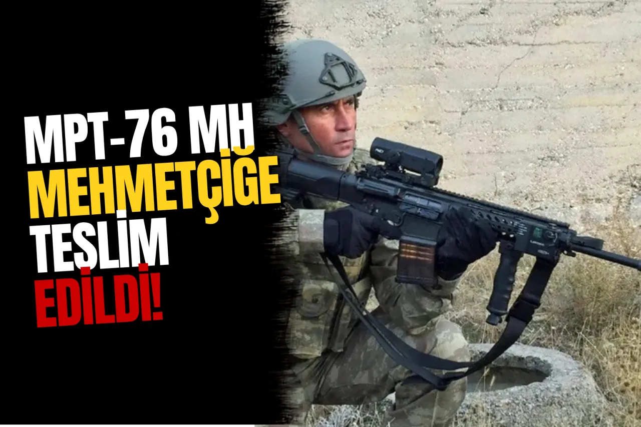 Milli Piyade Tüfeği MPT-76 MH, Türk Silahlı Kuvvetleri Envanterine Teslim Edildi