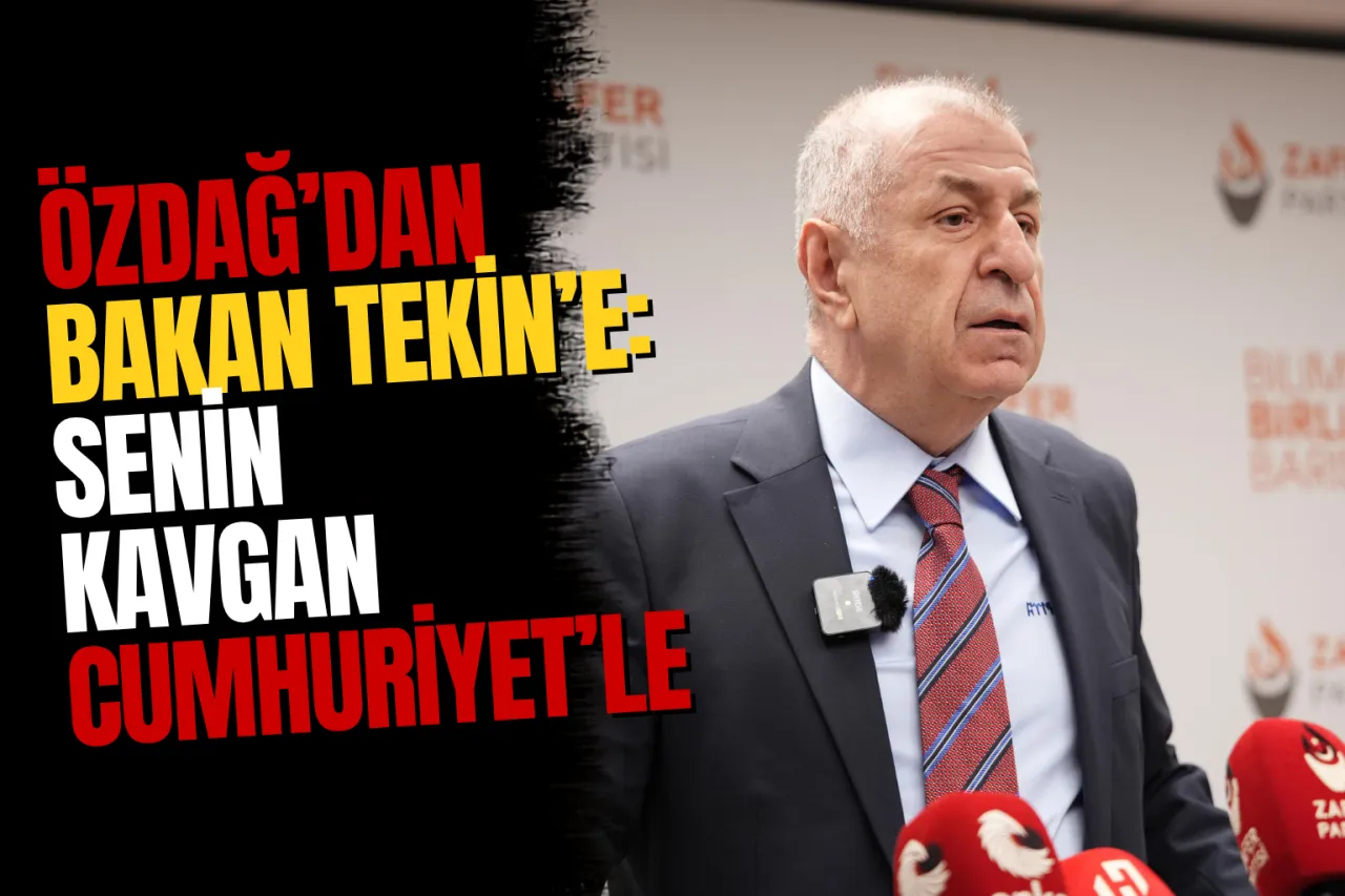 Ümit Özdağ'dan Milli Eğitim Bakanı Yusuf Tekin'e Sert Eleştiriler