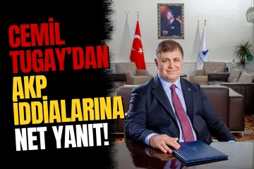 Cemil Tugay'dan AKP İddialarına Net Yanıt