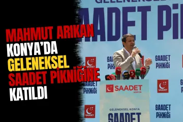 Saadet Lideri Arıkan Konya'da Çiftçinin Sorunlarını Tarladan Anlattı
