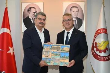 AK Parti Konya Milletvekili Orhan Erdem’den Seydişehir Belediye Başkanı Hasan Ustaoğlu’na Ziyaret