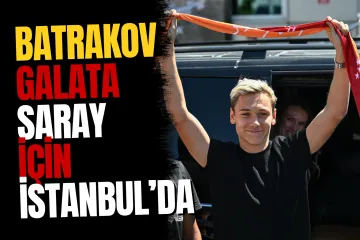 Aleksey Batrakov, Galatasaray transferi için İstanbul'a geldi