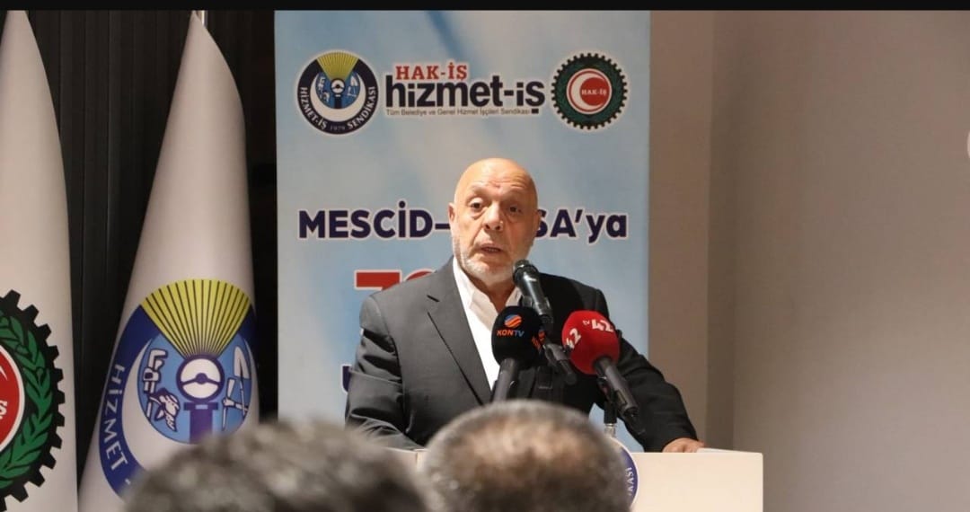 HAK-İŞ Başkanı Mahmut Arslan Konya'daki Genel Kurulda Ekonomi Yönetimini Eleştirdi haber fotoğrafı