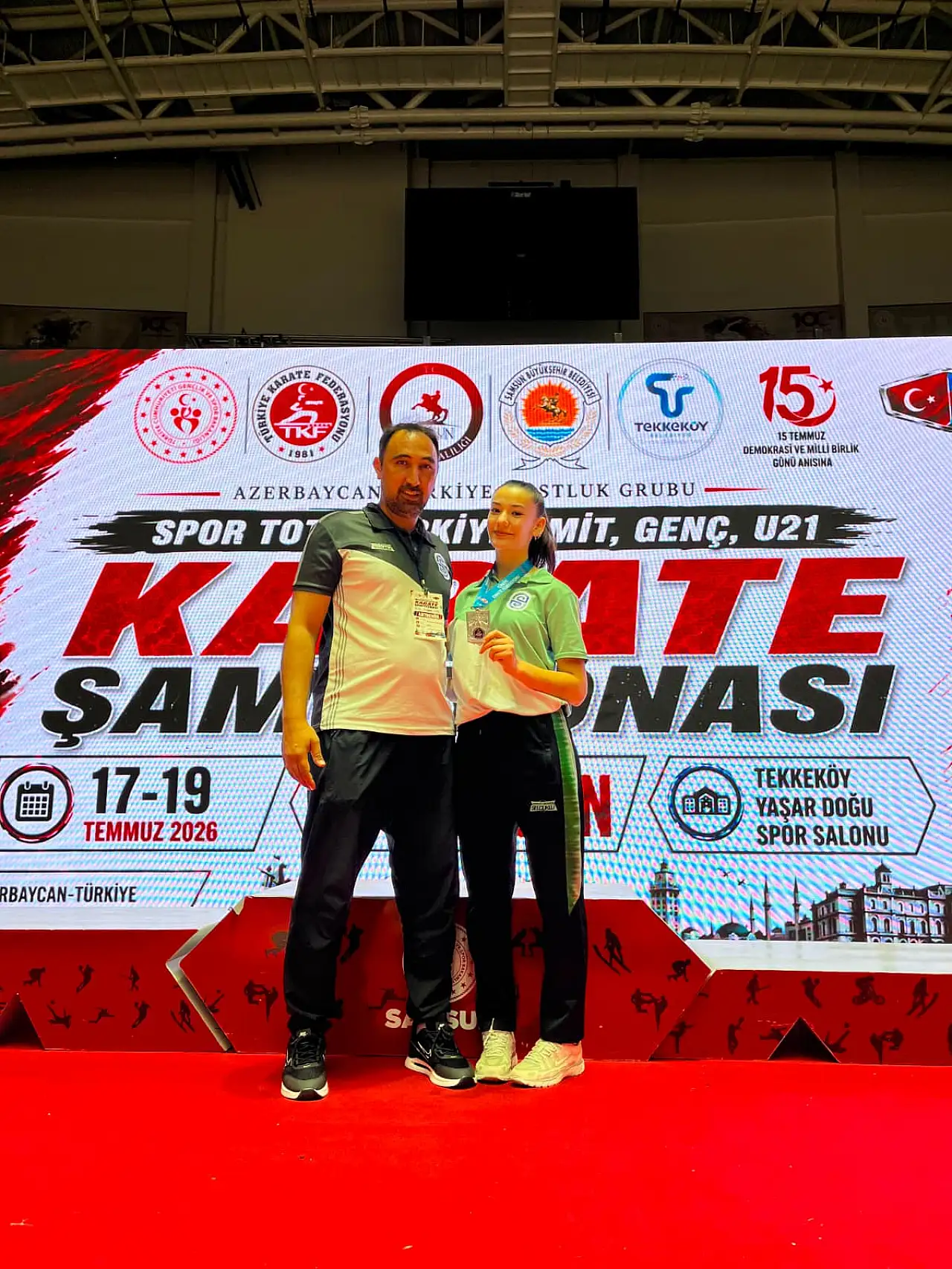 Vesile İlisulu U21 Türkiye Karate Şampiyonası'nda İkinci Olarak Gümüş Madalya Kazandı haber fotoğrafı
