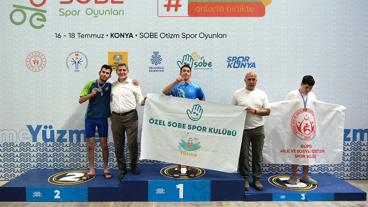 SOBE Spor Kulübü Otizm Spor Oyunları'nda 10 Madalya Kazandı haber fotoğrafı