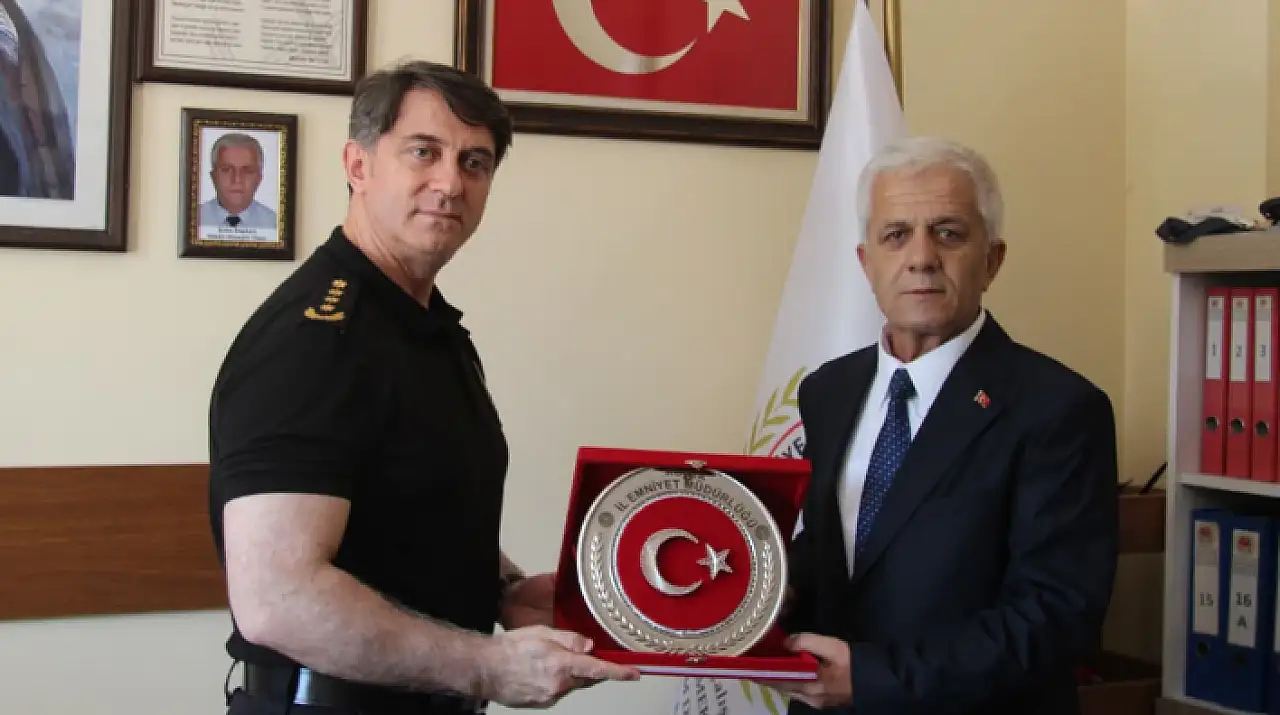 Konya Emniyet Müdürü Necmettin Koç polis emeklileri derneğini ziyaret etti haber fotoğrafı