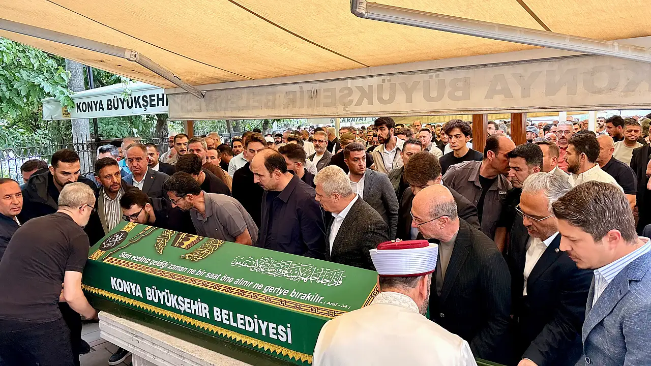 Konya Büyükşehir Belediye Başkanı Altay'ın dünürü Ahmet Meram toprağa verildi haber fotoğrafı