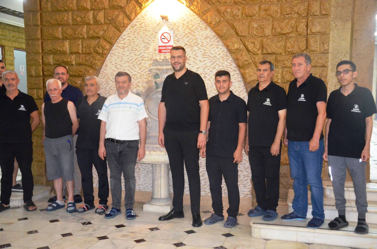 Konya'nın 39 Yıllık Tesisinde Sauna Gümüşkapı Basın Mensuplarını Ağırladı haber fotoğrafı