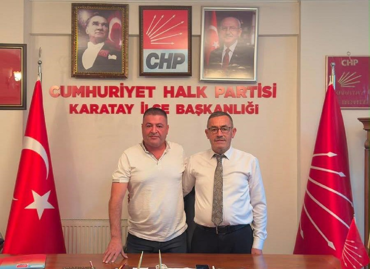 CHP Karatay İlçe Başkanlığı görevini Ali Yücel devraldı haber fotoğrafı