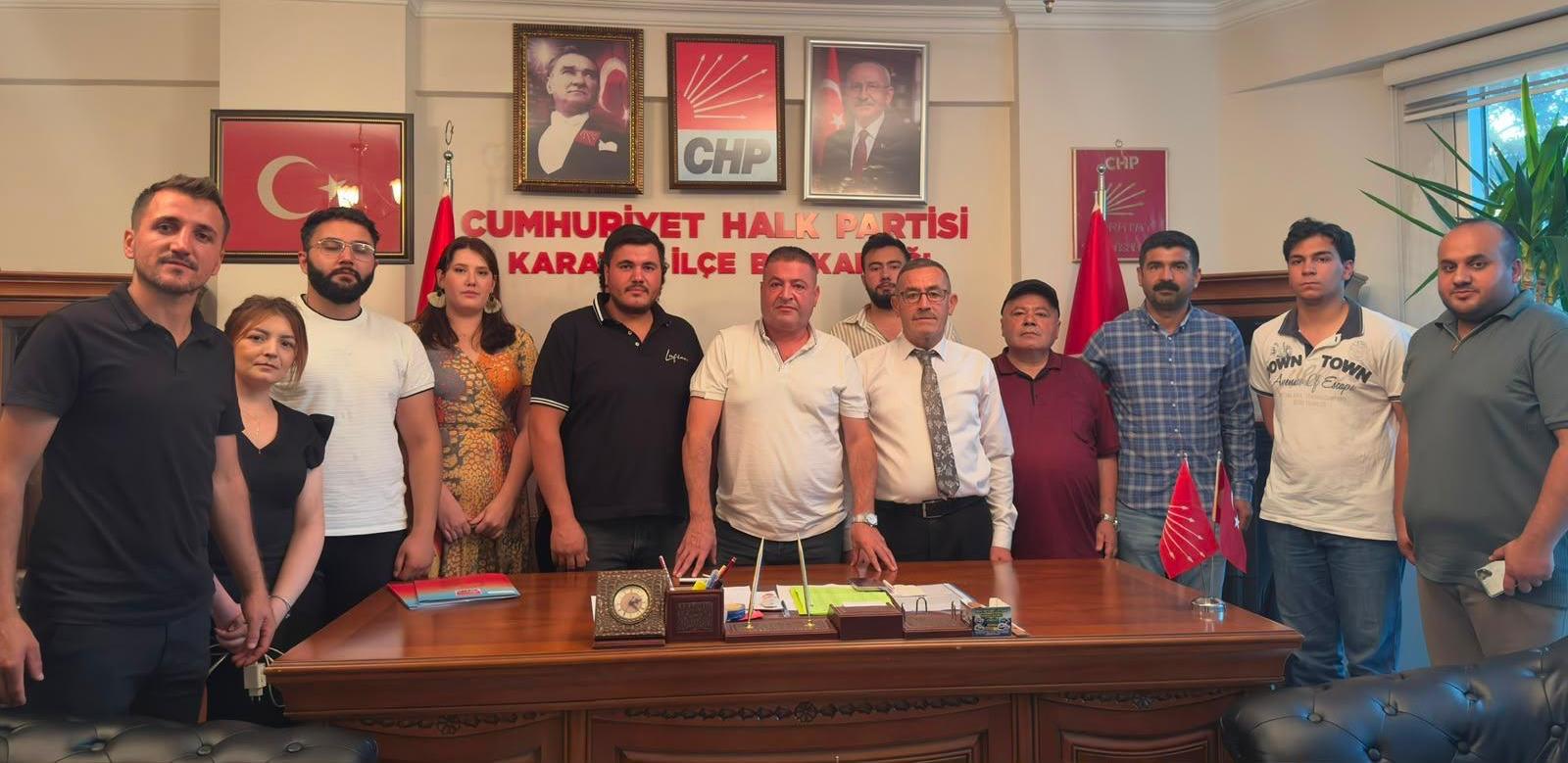 CHP Karatay İlçe Başkanlığı görevini Ali Yücel devraldı haber fotoğrafı
