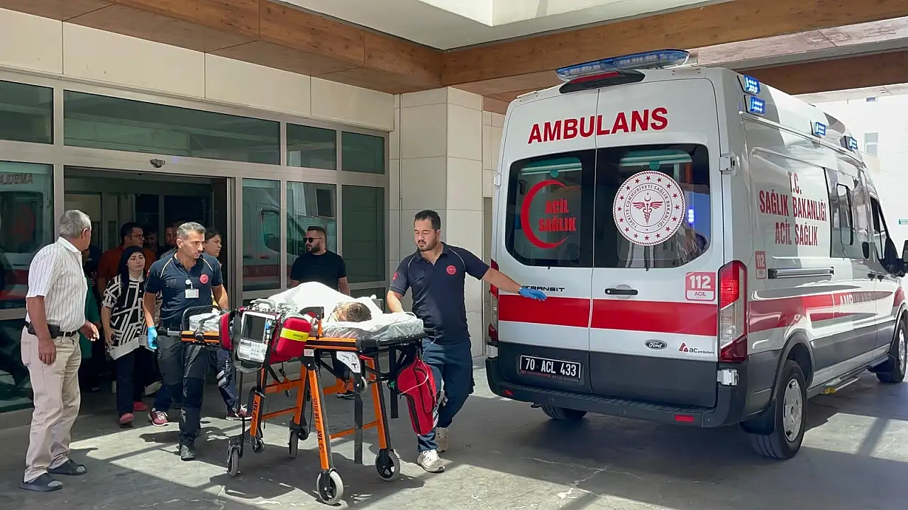 Karaman'da Köpeğin Saldırdığı 3 Yaşındaki Çocuk Konya'ya Sevk Edildi haber fotoğrafı