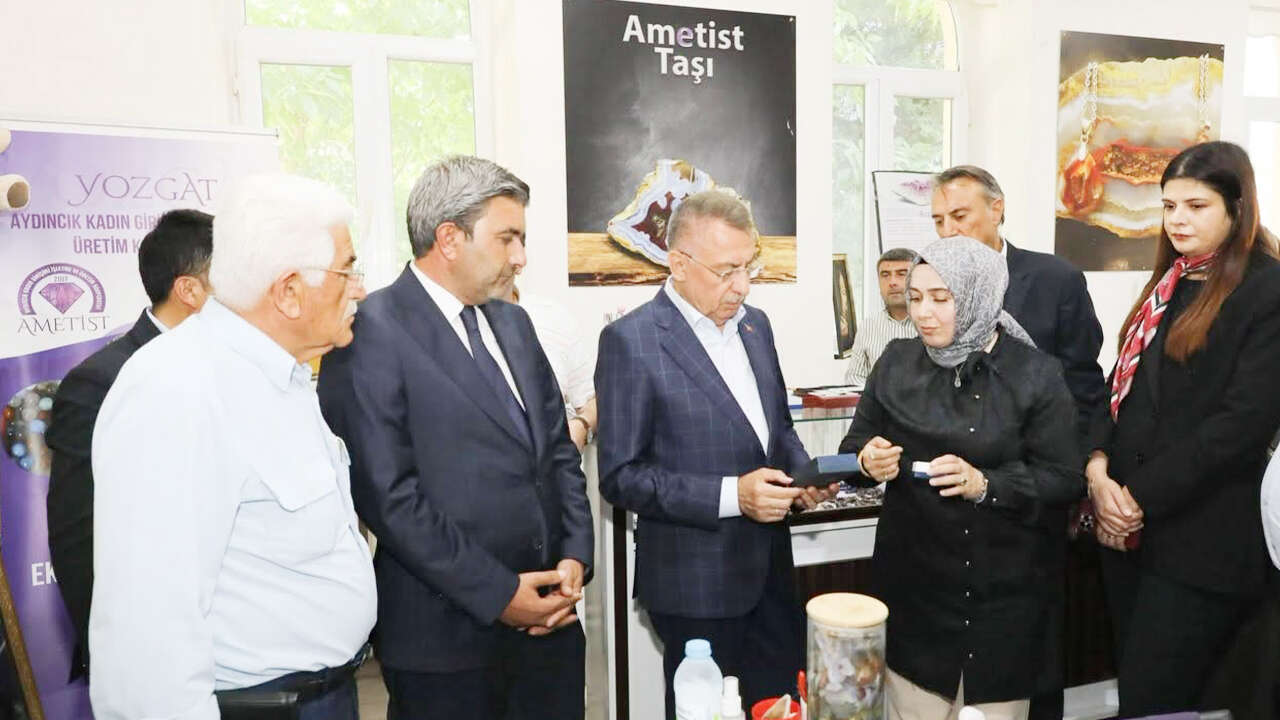 Yozgatlı siyasetçiden kadın üreticilere moral veren ziyaret haber fotoğrafı