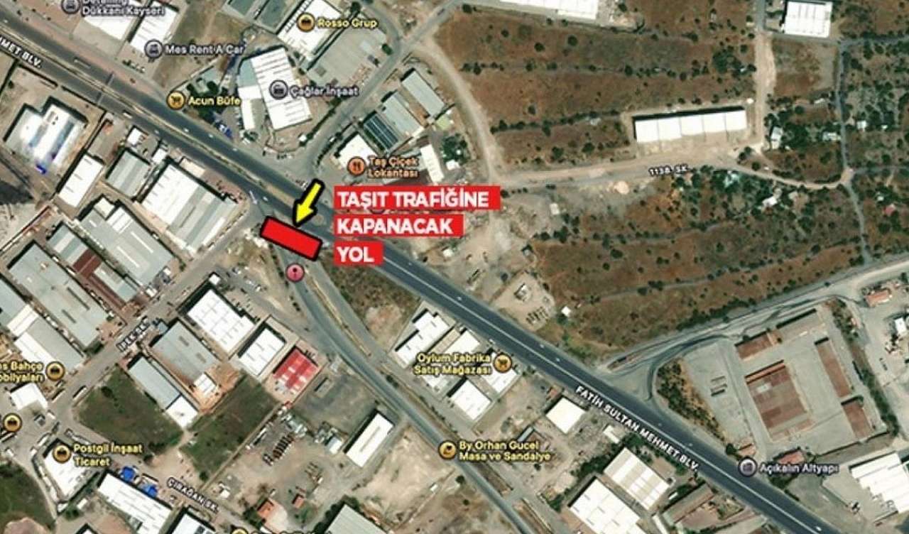 Kayserili sürücüler dikkat! Yarın bu yolu kullanamayacaksınız haber fotoğrafı