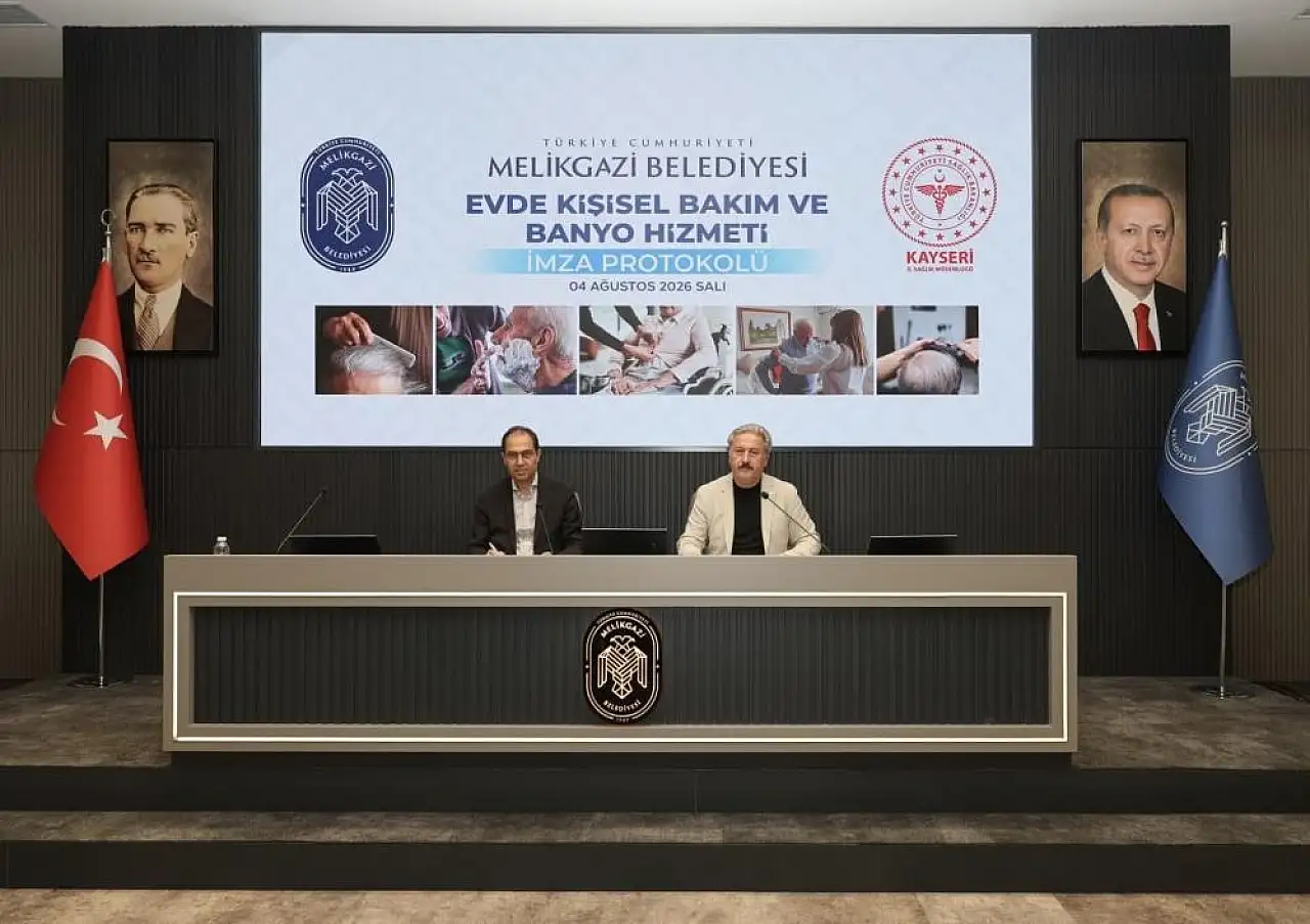 Kayseri'de yatağa bağımlı hastalar için evde bakım protokolü imzalandı haber fotoğrafı