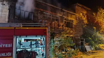 Konya'da müstakil evden alevler yükseldi
