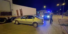 Konya plakalı otomobil park halindeki tıra arkadan çarptı