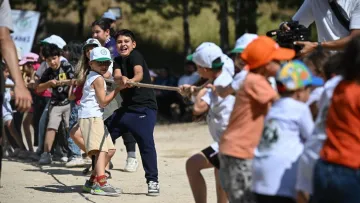 Türkiye genelinde düzenlenen aile kampına 10 bin aile katıldı