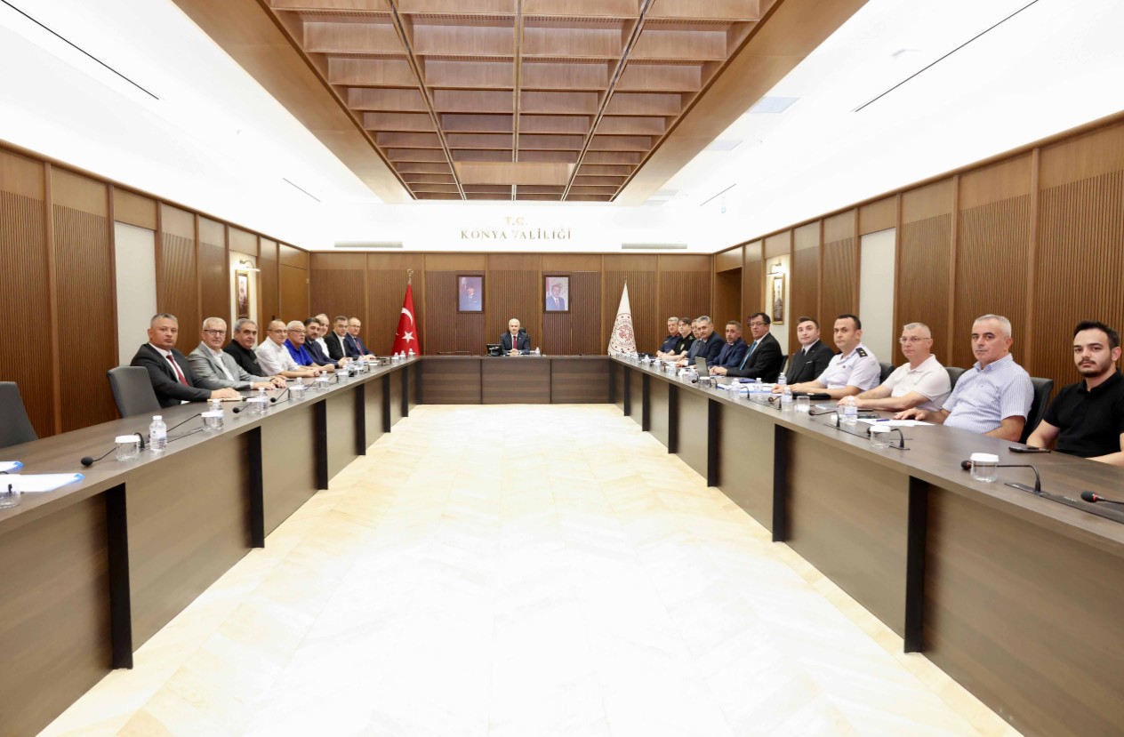 Konya İl Spor Güvenlik Kurulu Toplantısı Gerçekleştirildi haber fotoğrafı