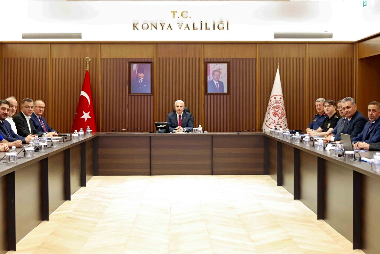 Konya İl Spor Güvenlik Kurulu Toplantısı Gerçekleştirildi haber fotoğrafı