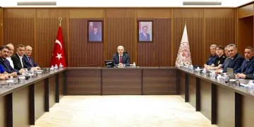 Konya'da Spor Müsabakaları Öncesi Güvenlik Toplantısı Yapıldı