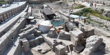 Konya'da Selçuklu dış surları ve Larende Kapısı gün yüzüne çıkarıldı