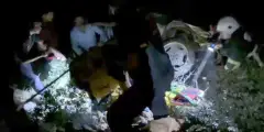Konya'da Kontrolden Çıkan Bir Otomobil Uçuruma Yuvarlandı