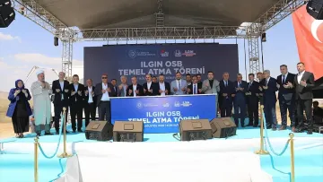 Konya Ilgın Organize Sanayi Bölgesi Altyapı Temeli Atıldı