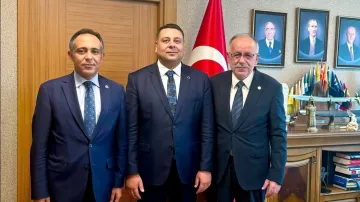 Ülkü Ocakları Konya yönetimi Ankara'da MHP Genel Merkezi'ni ziyaret etti