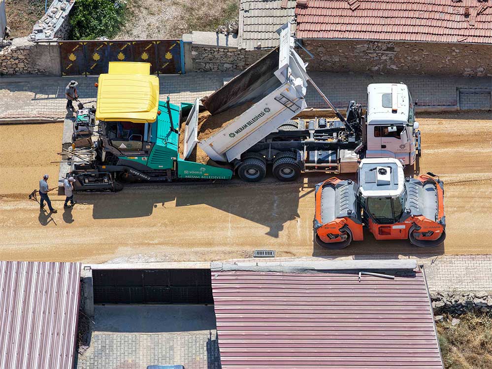Meram’da Köy Yolları Değişiyor - 15,5 Kilometrelik Hat Asfaltlanıyor haber fotoğrafı