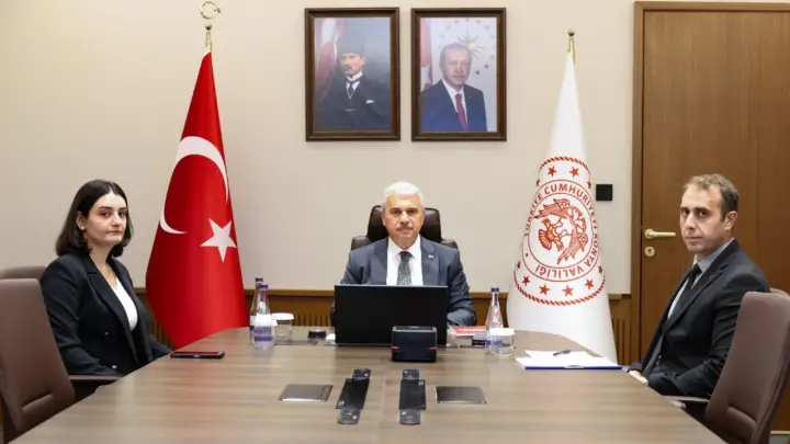 Konya'da Vali İbrahim Akın başkanlığında kaymakamlar toplantısı gerçekleştirildi