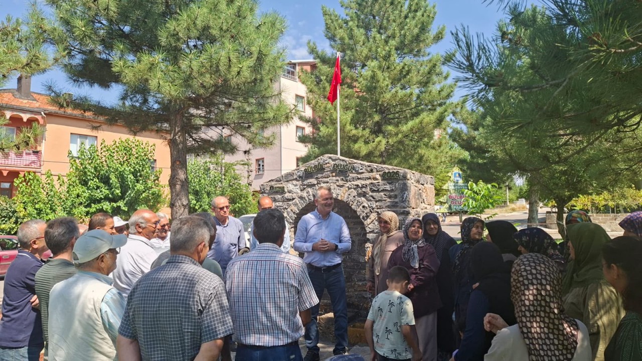 Yıllar önce kaybolmuştu! Konya'daki o çeşme yeniden mahalleye kazandırıldı