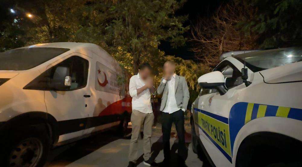 Alkollü Sürücünün Aracı Teslim Almaya Çağırdığı Yakını da Alkollü Çıktı haber fotoğrafı