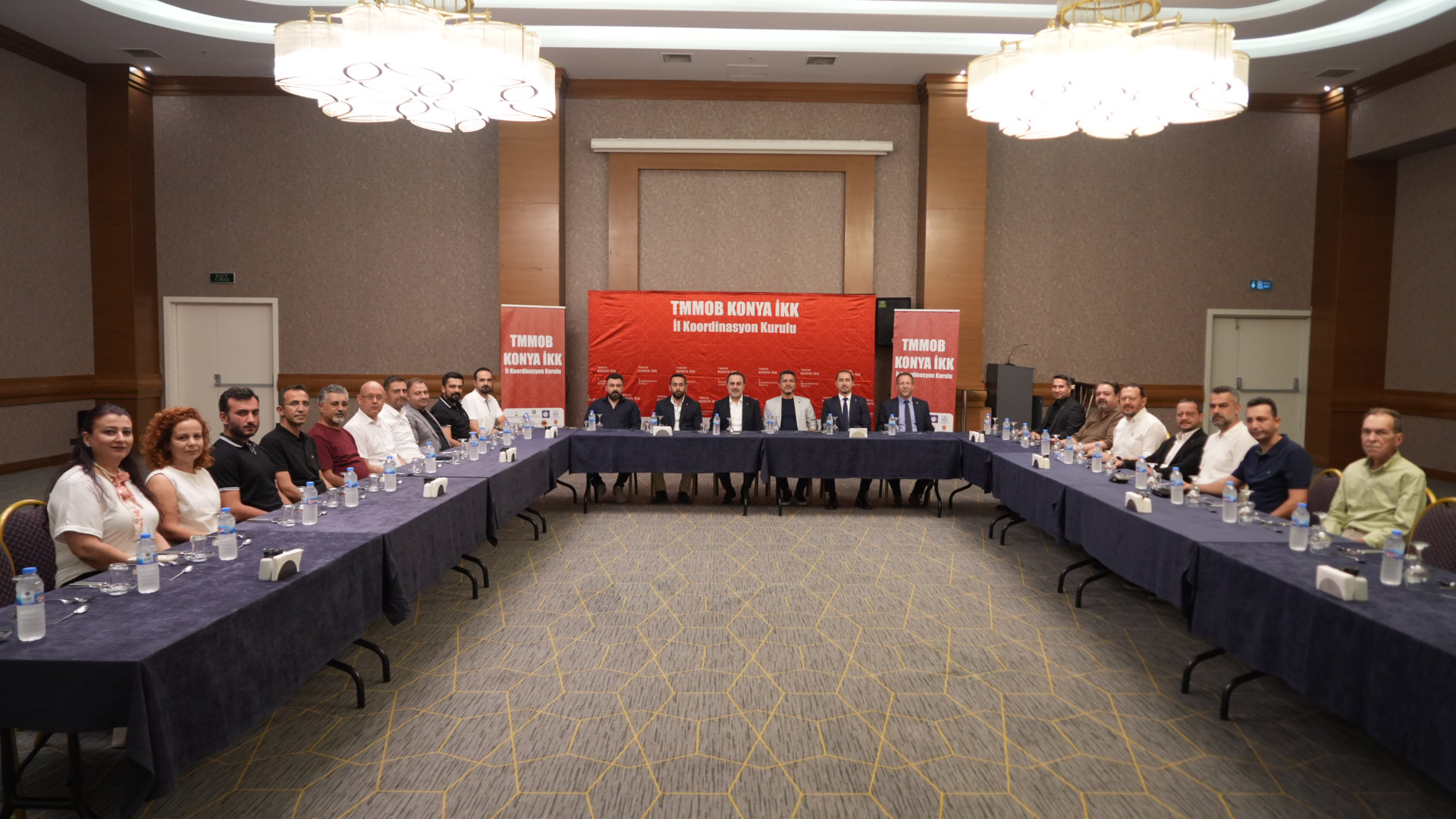Başkan Öztürk TMMOB Konya İKK istişare toplantısına katıldı haber fotoğrafı