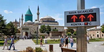 Konya'da Hafta Sonu Hava Sıcaklıkları Yükselişe Geçiyor