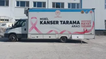Konya'da mobil kanser tarama aracı belirlenen ilçede hizmet verecek